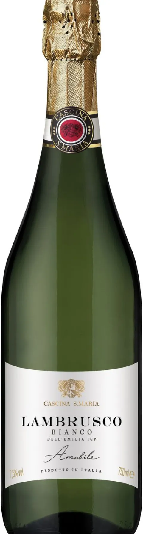 Lambrusco Dell'Emilia Amabile Bianco